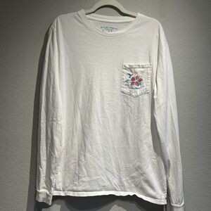 Chubbies White Cotton Long-Sleeve Tee